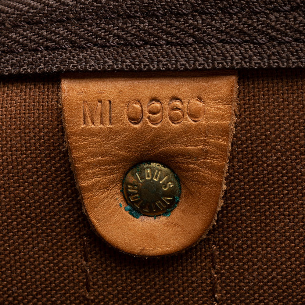 Louis Vuitton Vintage Monogram Canvas Keepall 55 Duffel Bag (SHF-16747) - Image 4