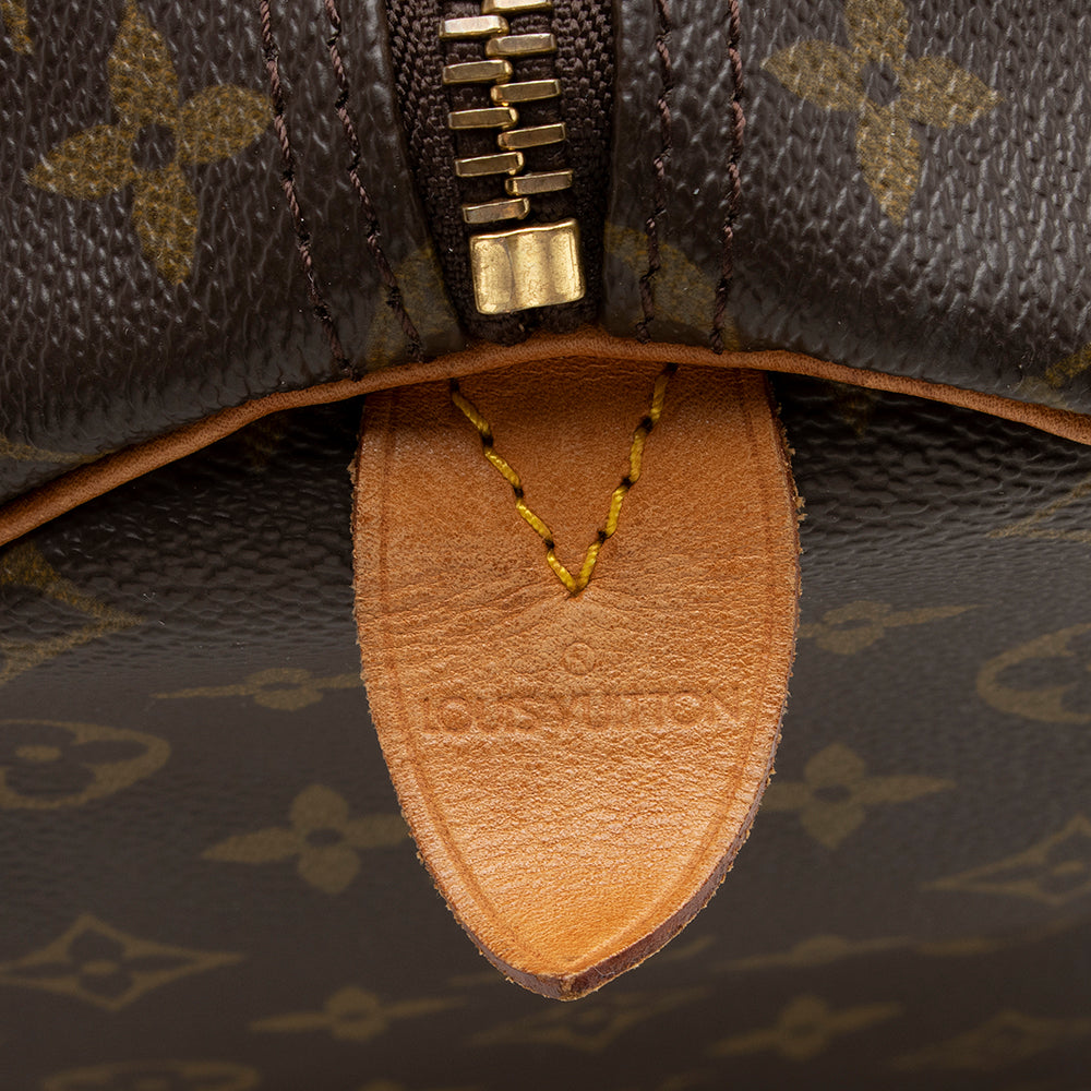 Louis Vuitton Vintage Monogram Canvas Keepall 55 Duffel Bag (SHF-16747) - Image 7