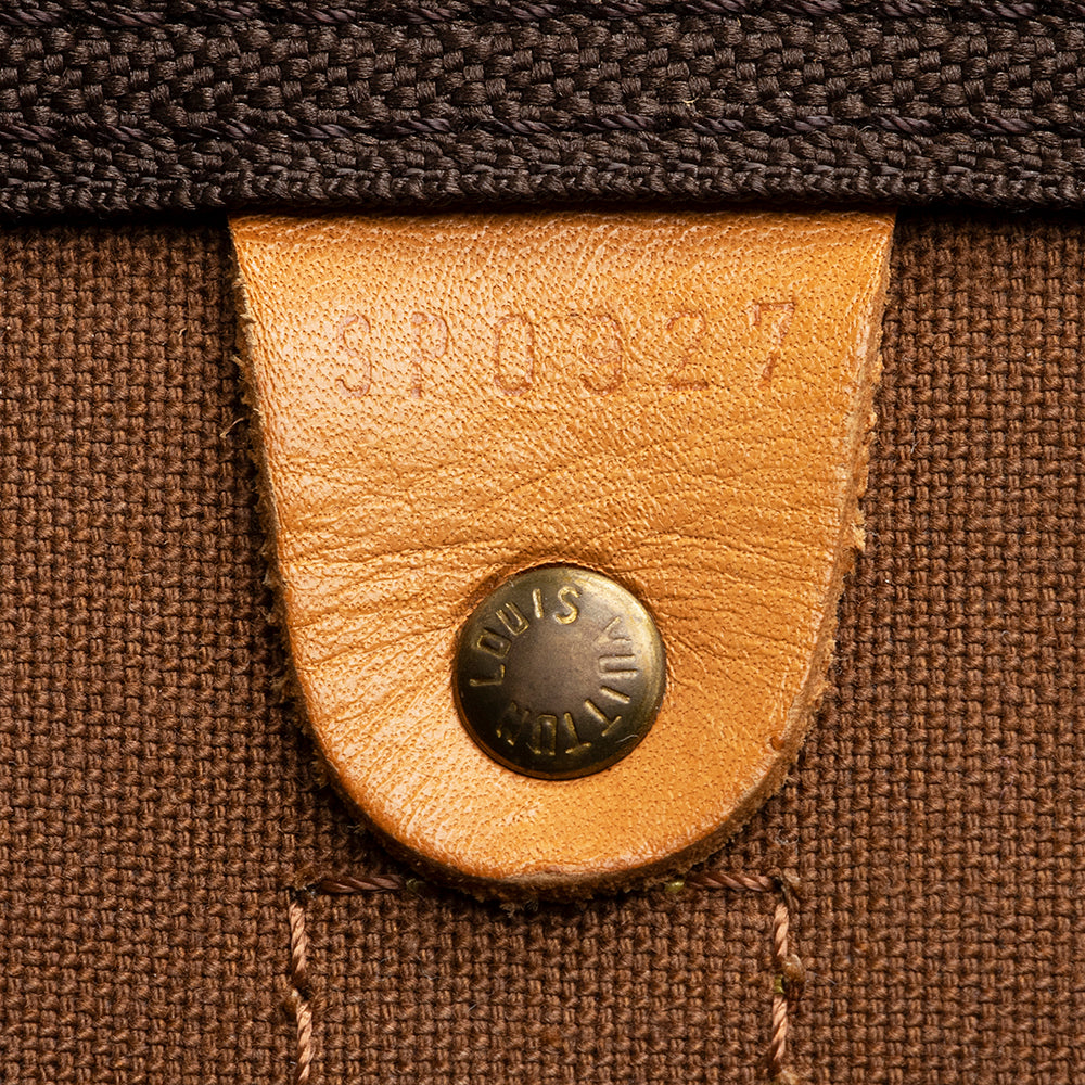 Louis Vuitton Vintage Monogram Canvas Keepall 55 Duffle Bag (SHF-21843) - Image 5