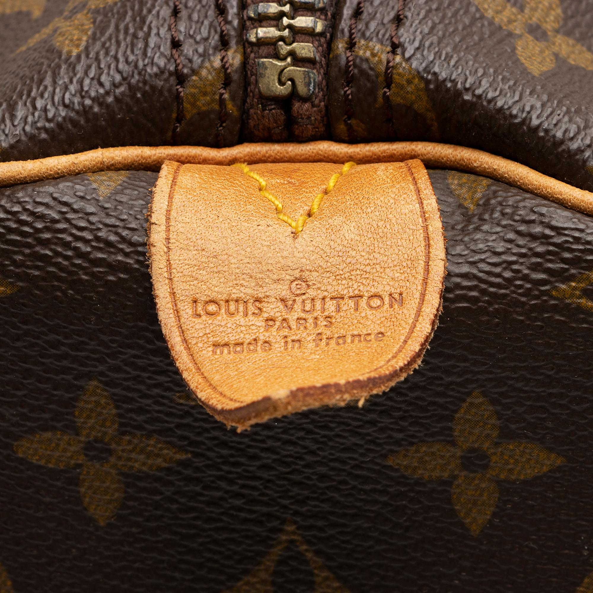 Louis Vuitton Vintage Monogram Canvas Keepall 55 Duffle Bag (SHF-HJ33aV) - Image 7