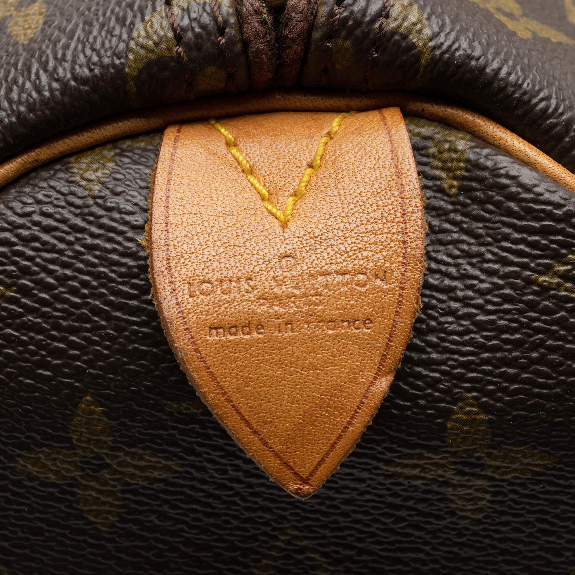 Louis Vuitton Vintage Monogram Canvas Keepall 55 Duffle Bag (SHF-YIKVeb) - Image 7