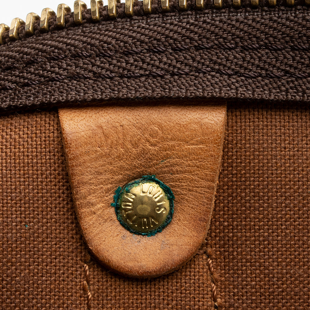 Louis Vuitton Vintage Monogram Canvas Keepall 60 Duffel Bag (SHF-16748) - Image 4
