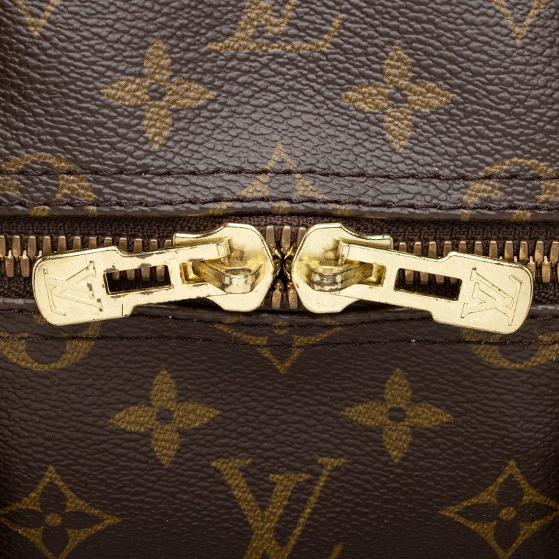Louis Vuitton Vintage Monogram Canvas Keepall Bandouliere 55 Duffle Bag (SHF-PQTyV5) - Image 9