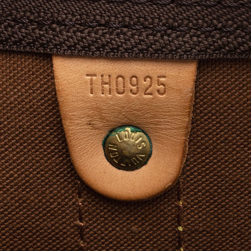 Louis Vuitton Vintage Monogram Canvas Keepall Bandouliere 55 Duffle Bag (SHF-PQTyV5) - Image 5