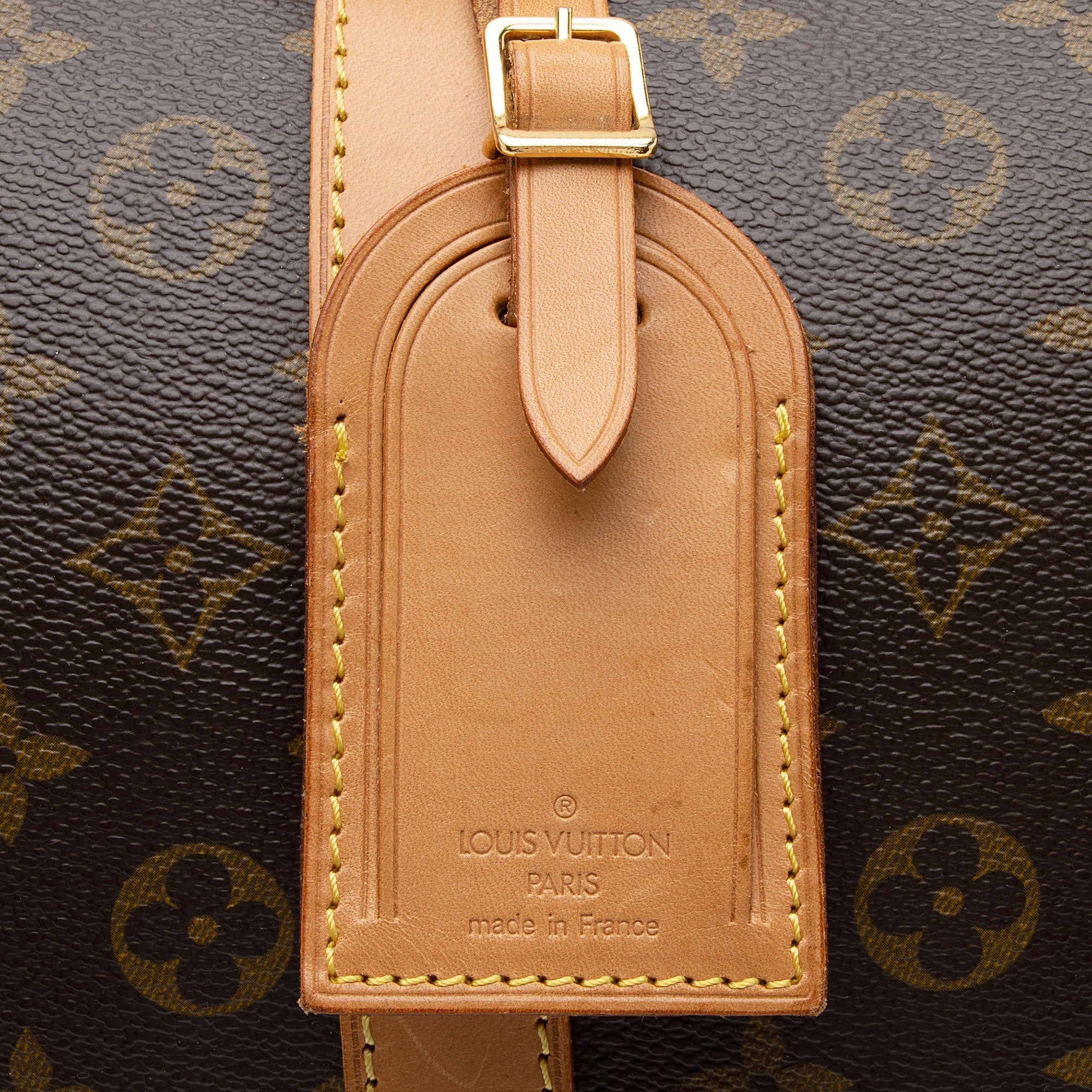 Louis Vuitton Vintage Monogram Canvas Keepall Bandouliere 55 Duffle Bag (SHF-PQTyV5) - Image 8