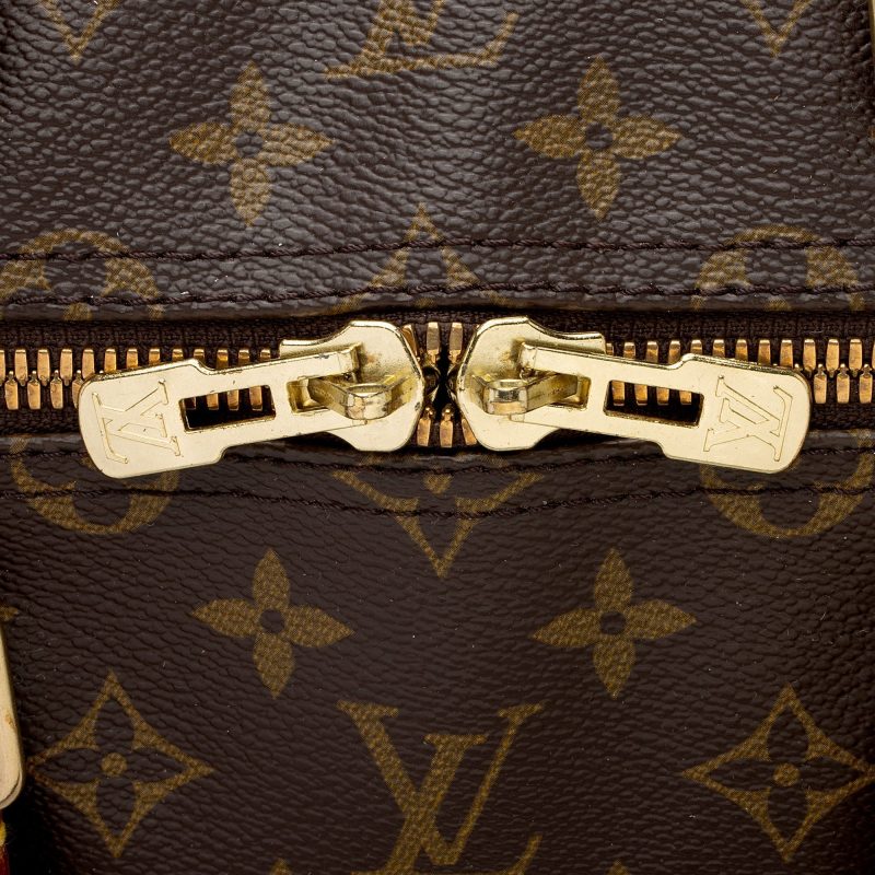 Louis Vuitton Vintage Monogram Canvas Keepall Bandouliere 55 Duffle Bag (SHF-KRqlod) - Image 9
