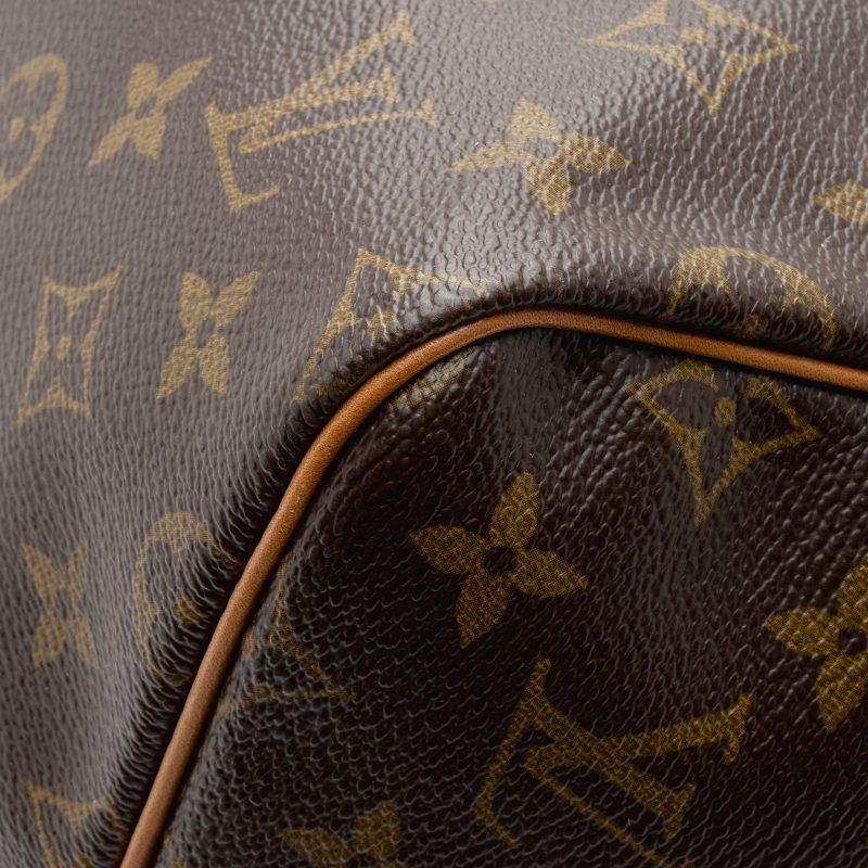 Louis Vuitton Vintage Monogram Canvas Keepall Bandouliere 55 Duffle Bag (SHF-KRqlod) - Image 10