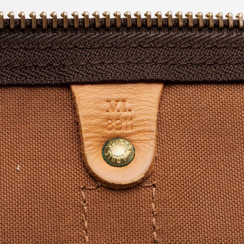 Louis Vuitton Vintage Monogram Canvas Keepall Bandouliere 60 Duffle Bag (SHF-3l2nxP) - Image 5