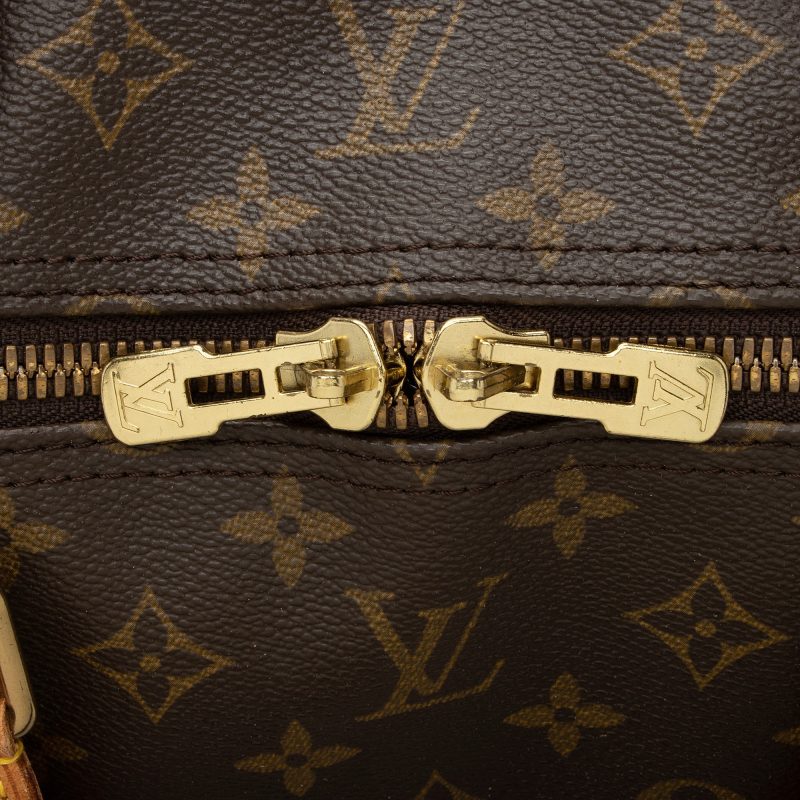 Louis Vuitton Vintage Monogram Canvas Keepall Bandouliere 60 Duffle Bag (SHF-Nob4B7) - Image 8