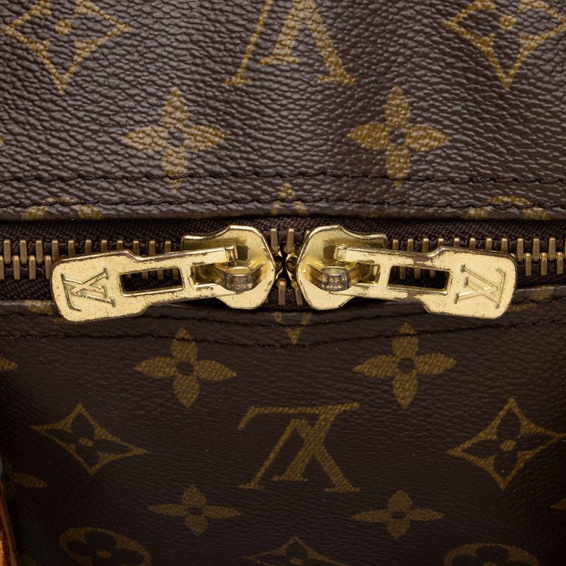 Louis Vuitton Vintage Monogram Canvas Keepall Bandouliere 60 Duffle Bag (SHF-sySr8G) - Image 9