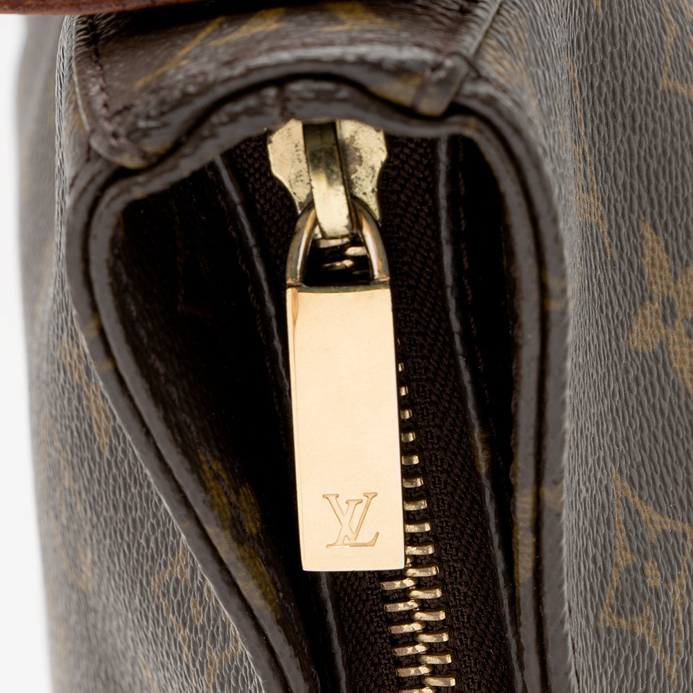 Louis Vuitton Vintage Monogram Canvas Looping GM Shoulder Bag (SHF-21787) - Image 8