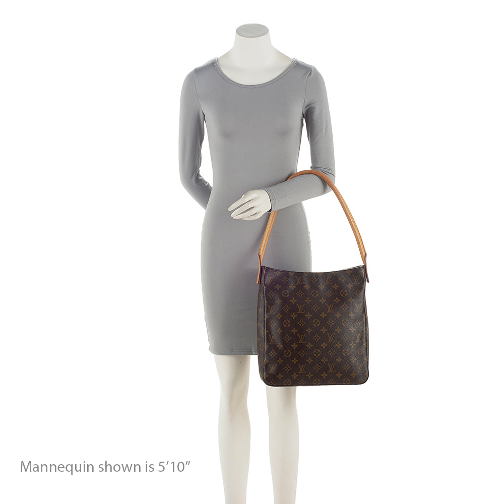 Louis Vuitton Vintage Monogram Canvas Looping GM Shoulder Bag (SHF-21787) - Image 4