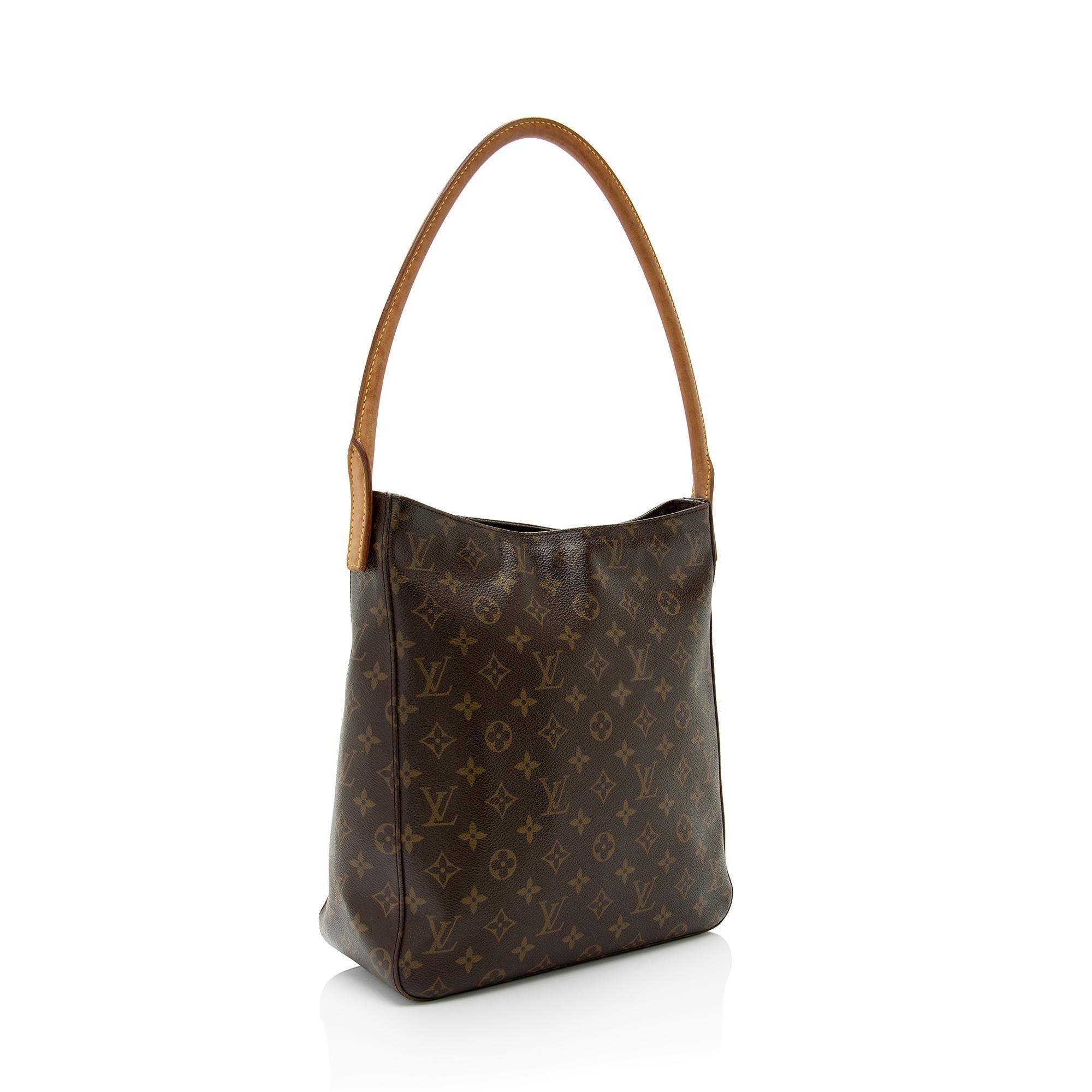 Louis Vuitton Vintage Monogram Canvas Looping GM Shoulder Bag (SHF-A3lxOk)