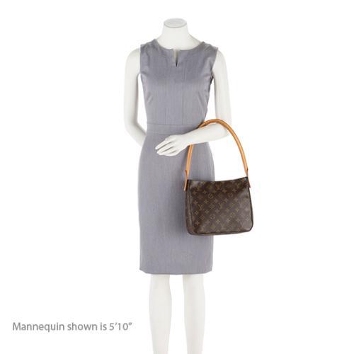 Louis Vuitton Vintage Monogram Canvas Looping MM Shoulder Bag (SHF-19415) - Image 4