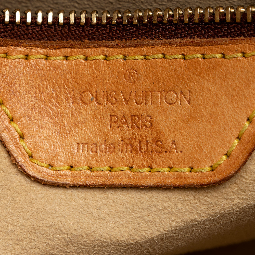 Louis Vuitton Vintage Monogram Canvas Looping MM Shoulder Bag - FINAL SALE (SHF-20107) - Image 7