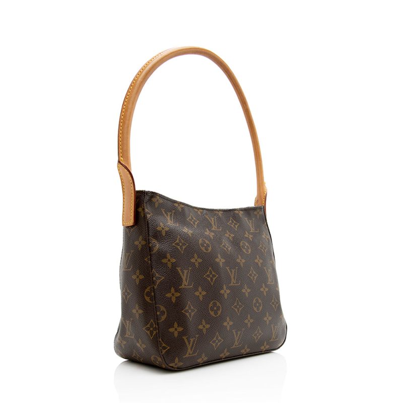 Louis Vuitton Vintage Monogram Canvas Looping MM Shoulder Bag (SHF-21431)