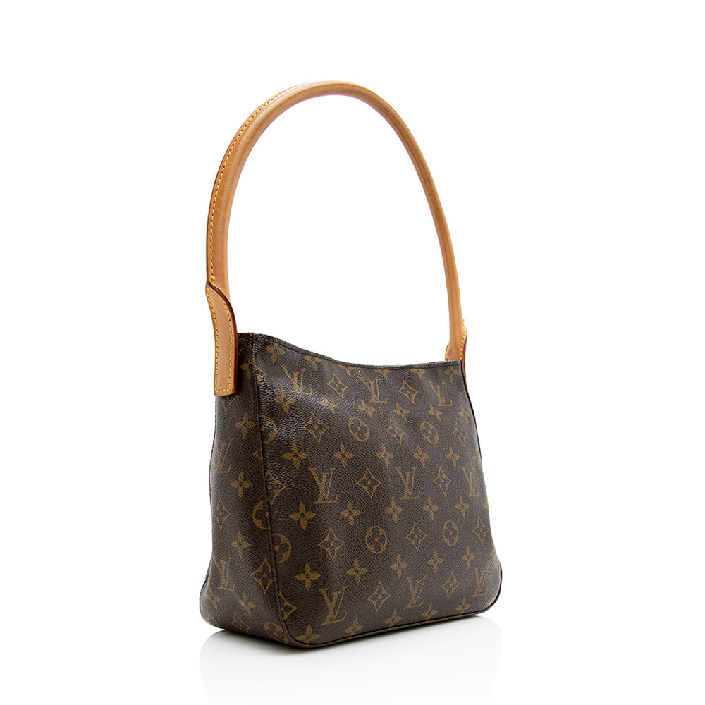Louis Vuitton Vintage Monogram Canvas Looping MM Shoulder Bag (SHF-21431)