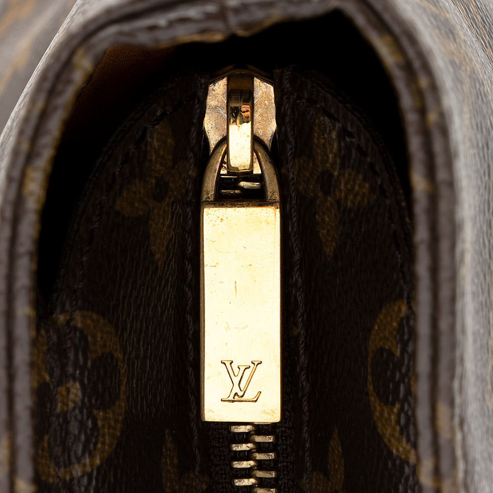Louis Vuitton Vintage Monogram Canvas Luco Tote (SHF-20374) - Image 8