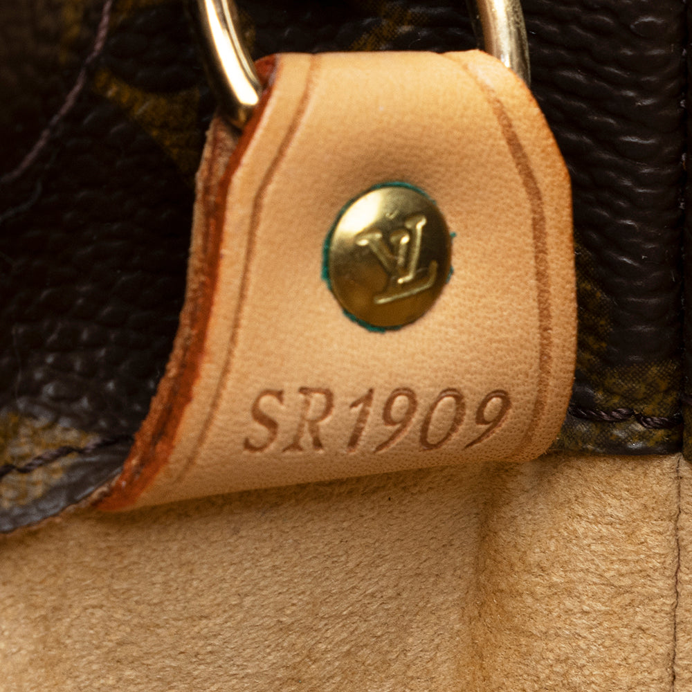 Louis Vuitton Vintage Monogram Canvas Luco Tote (SHF-20927) - Image 5