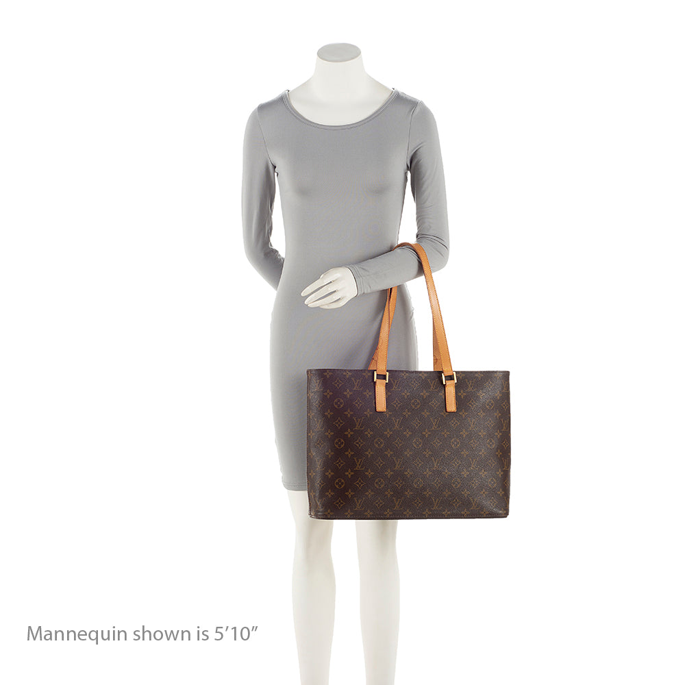 Louis Vuitton Vintage Monogram Canvas Luco Tote (SHF-20927) - Image 4