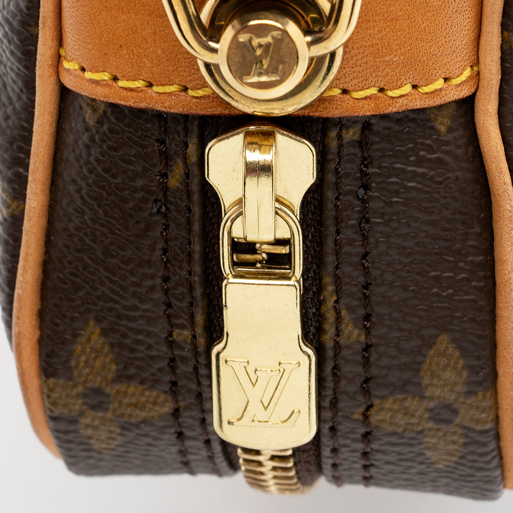 Louis Vuitton Vintage Monogram Canvas Marly Dragonne GM Clutch (SHF-21169) - Image 7