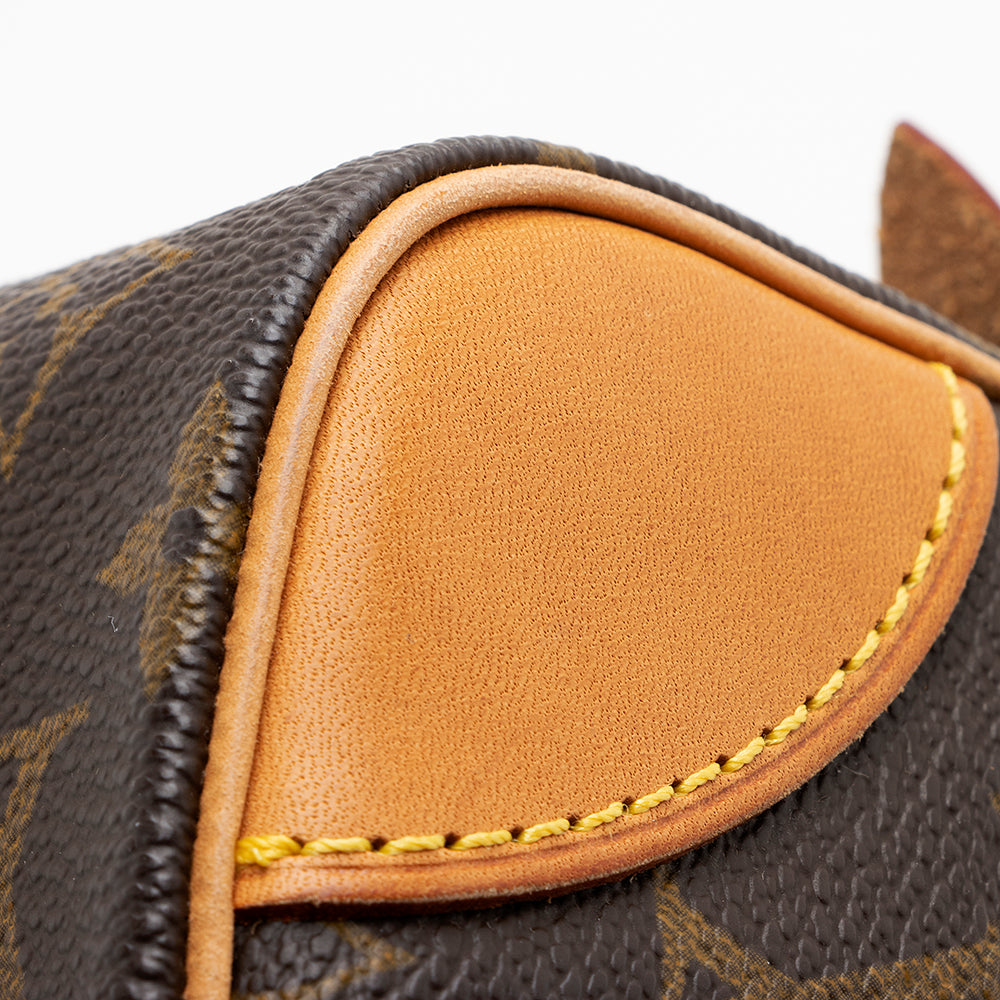 Louis Vuitton Vintage Monogram Canvas Marly Dragonne GM Clutch (SHF-21169) - Image 10