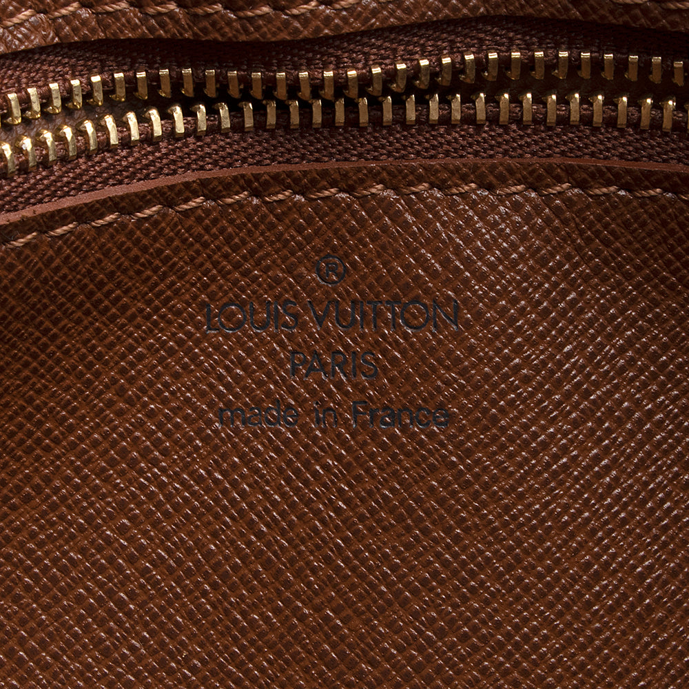 Louis Vuitton Vintage Monogram Canvas Marly Dragonne GM Clutch (SHF-21169) - Image 6
