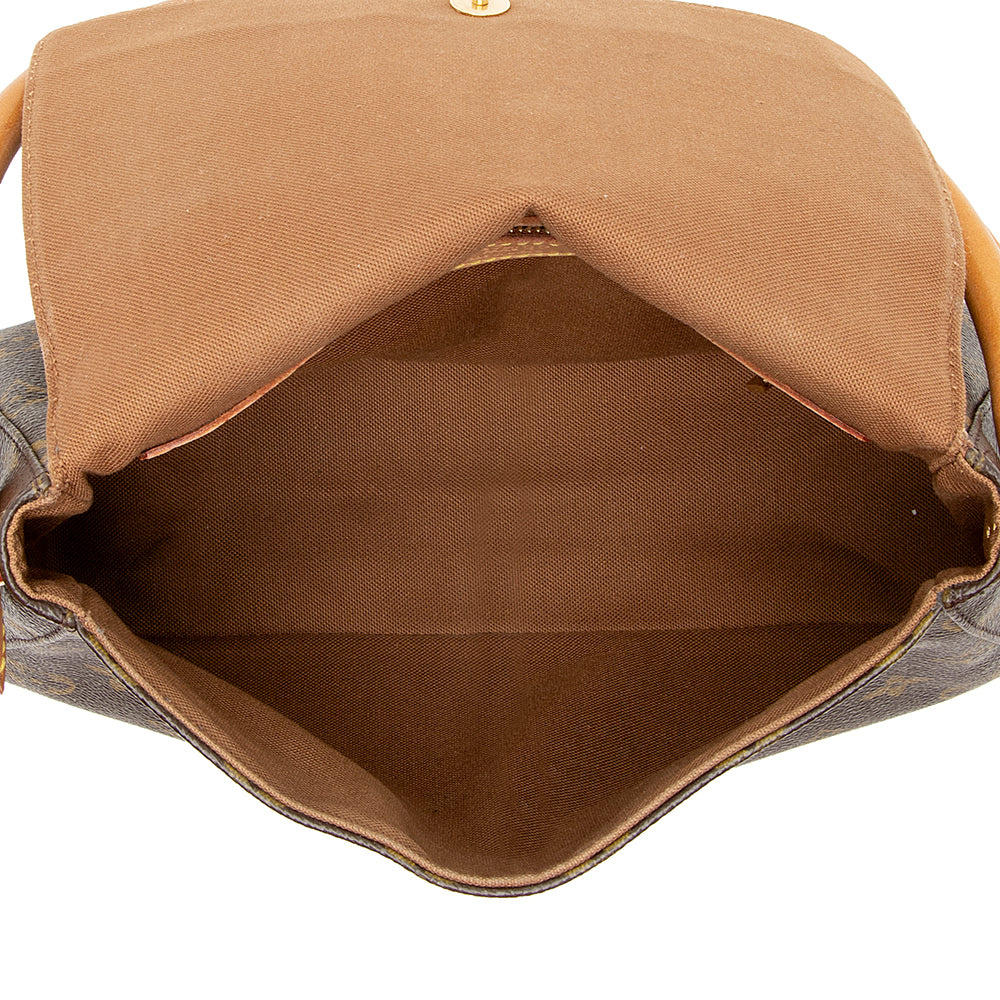 Louis Vuitton Vintage Monogram Canvas Mini Looping Shoulder Bag (SHF-21947) - Image 6