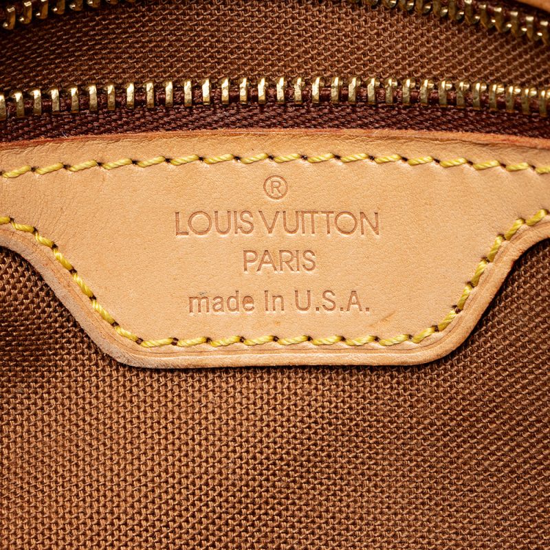 Louis Vuitton Vintage Monogram Canvas Mini Looping Shoulder Bag (SHF-21947) - Image 7