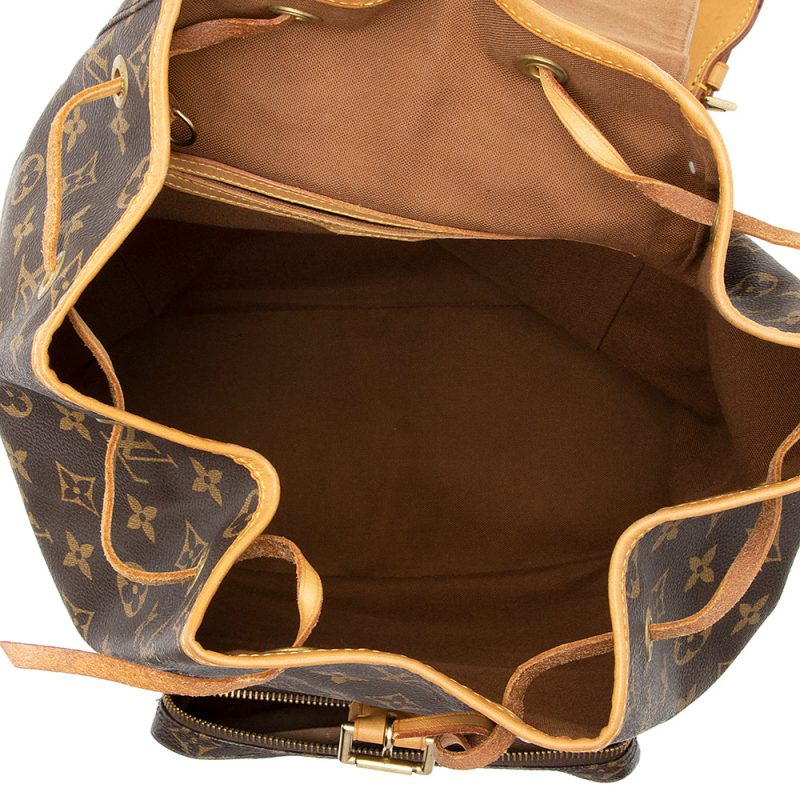 Louis Vuitton Vintage Monogram Canvas Montsouris GM Backpack (SHF-20600) - Image 6