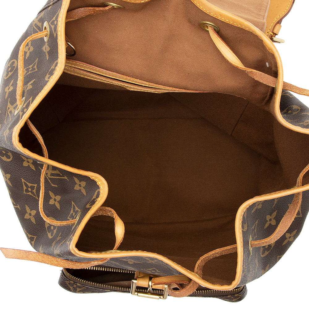 Louis Vuitton Vintage Monogram Canvas Montsouris GM Backpack (SHF-20600) - Image 6