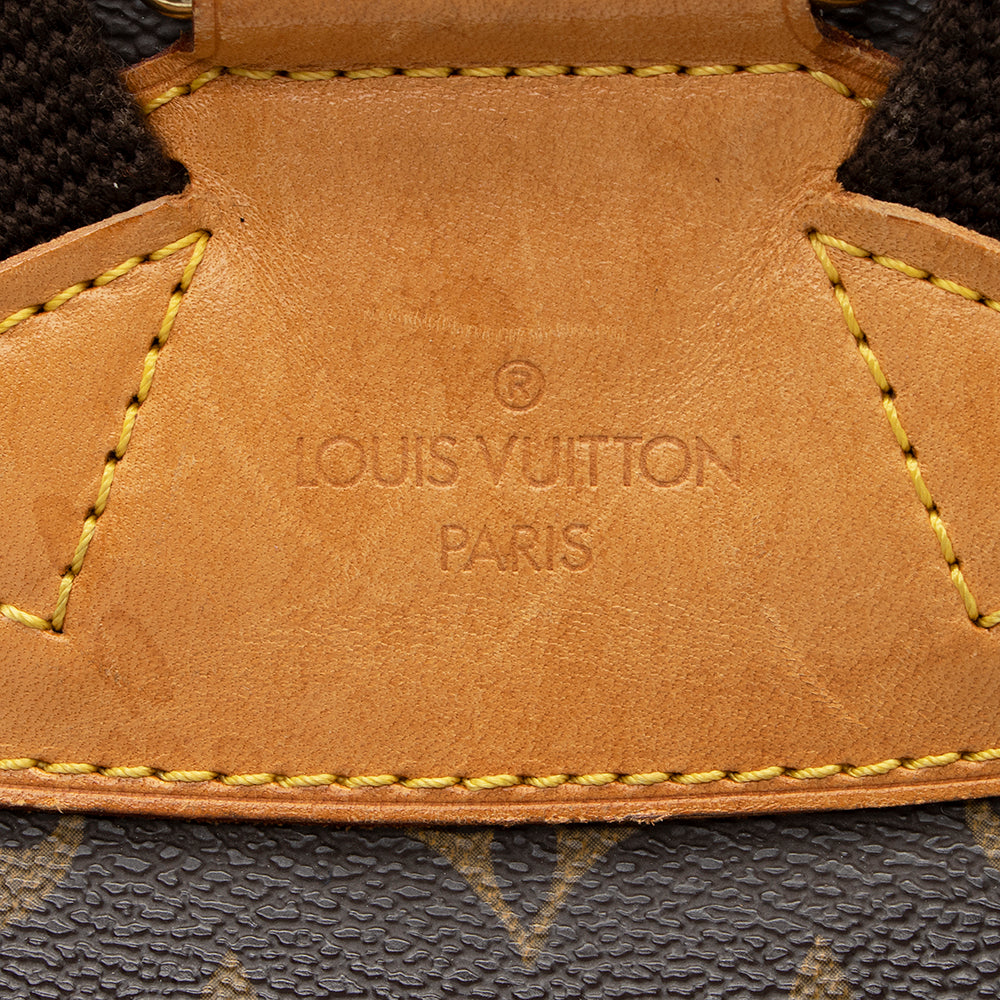 Louis Vuitton Vintage Monogram Canvas Montsouris GM Backpack (SHF-20600) - Image 7