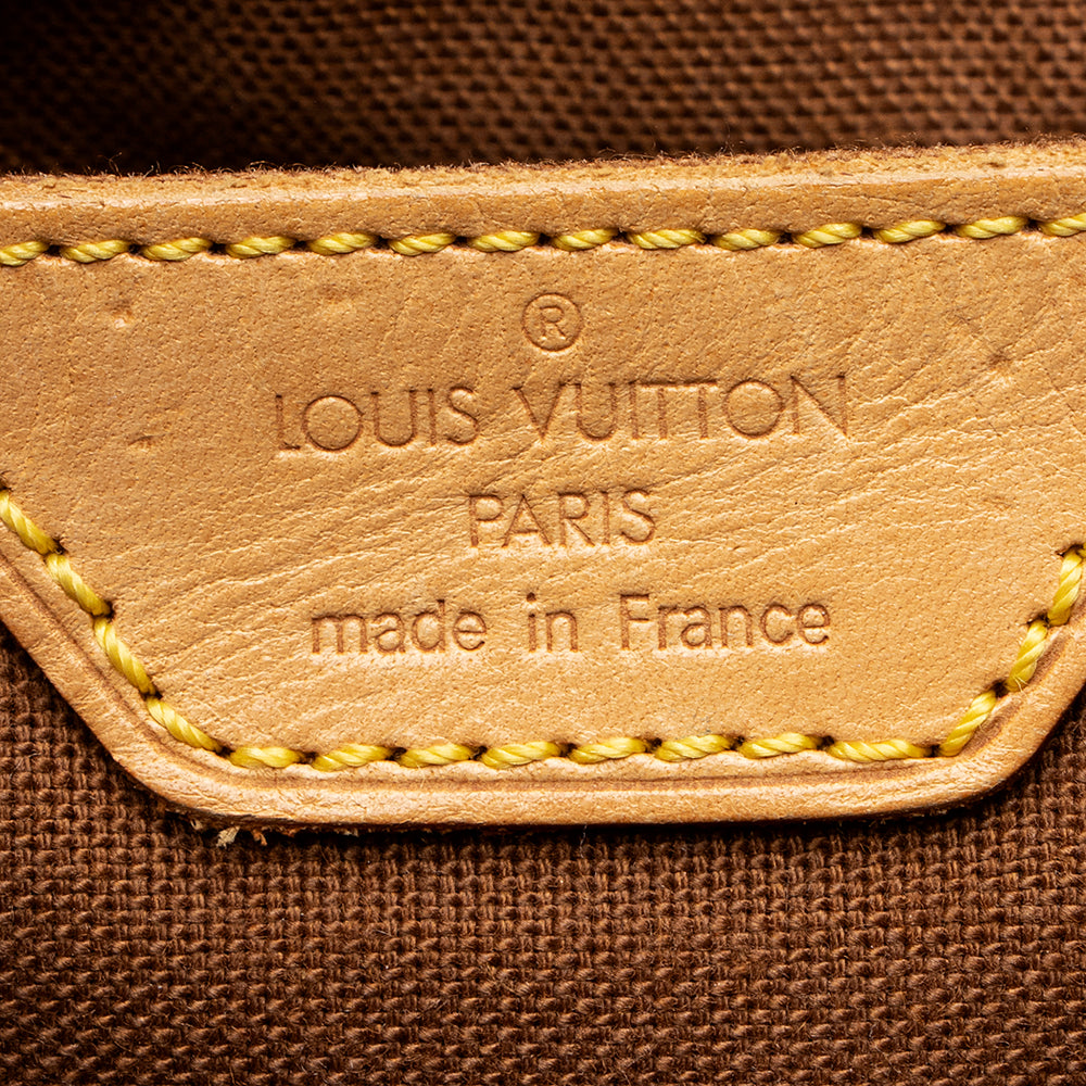 Louis Vuitton Vintage Monogram Canvas Montsouris GM Backpack (SHF-20600) - Image 8