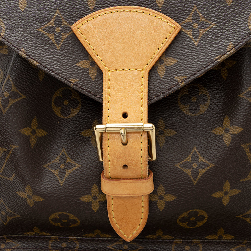 Louis Vuitton Vintage Monogram Canvas Montsouris GM Backpack (SHF-21389) - Image 9