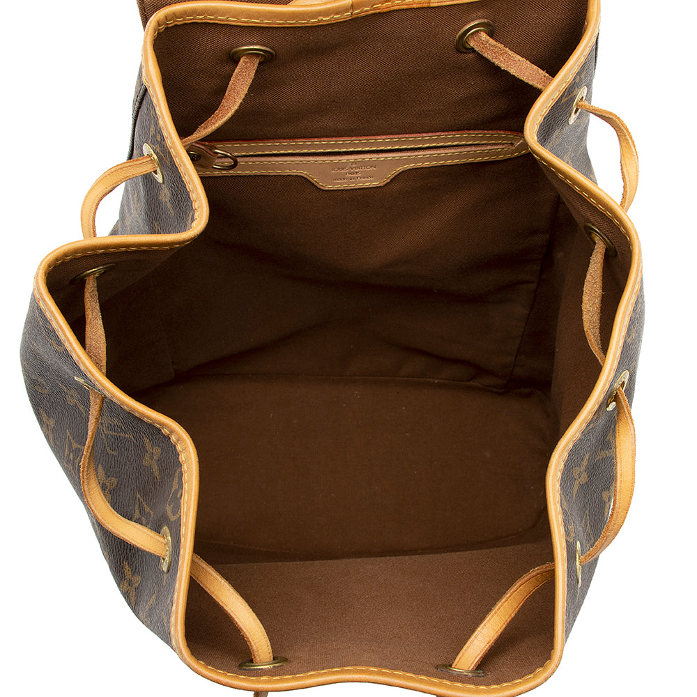 Louis Vuitton Vintage Monogram Canvas Montsouris GM Backpack (SHF-21389) - Image 6