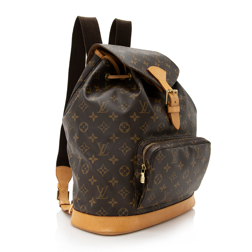 Louis Vuitton Vintage Monogram Canvas Montsouris GM Backpack (SHF-21389)