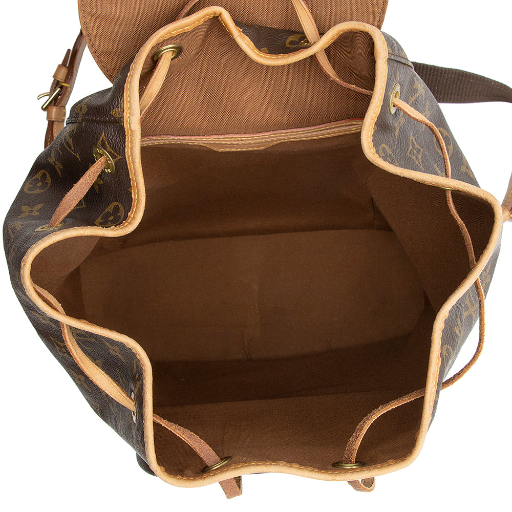 Louis Vuitton Vintage Monogram Canvas Montsouris GM Backpack (SHF-21700) - Image 6