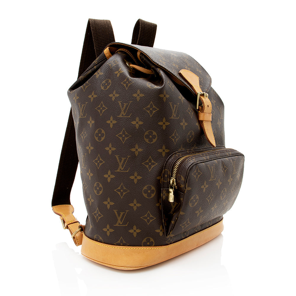 Louis Vuitton Vintage Monogram Canvas Montsouris GM Backpack (SHF-dGo5dg)