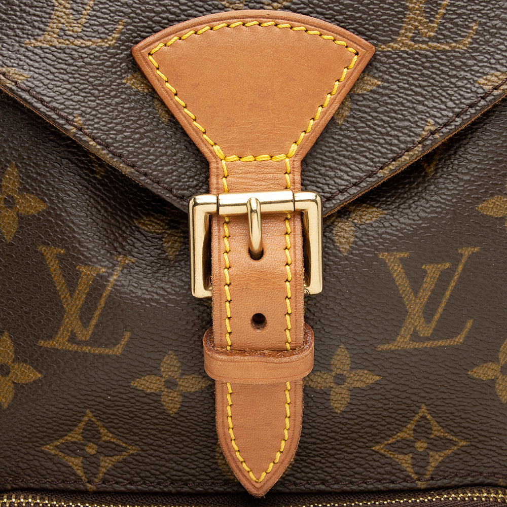 Louis Vuitton Vintage Monogram Canvas Montsouris MM Backpack (SHF-18882) - Image 8
