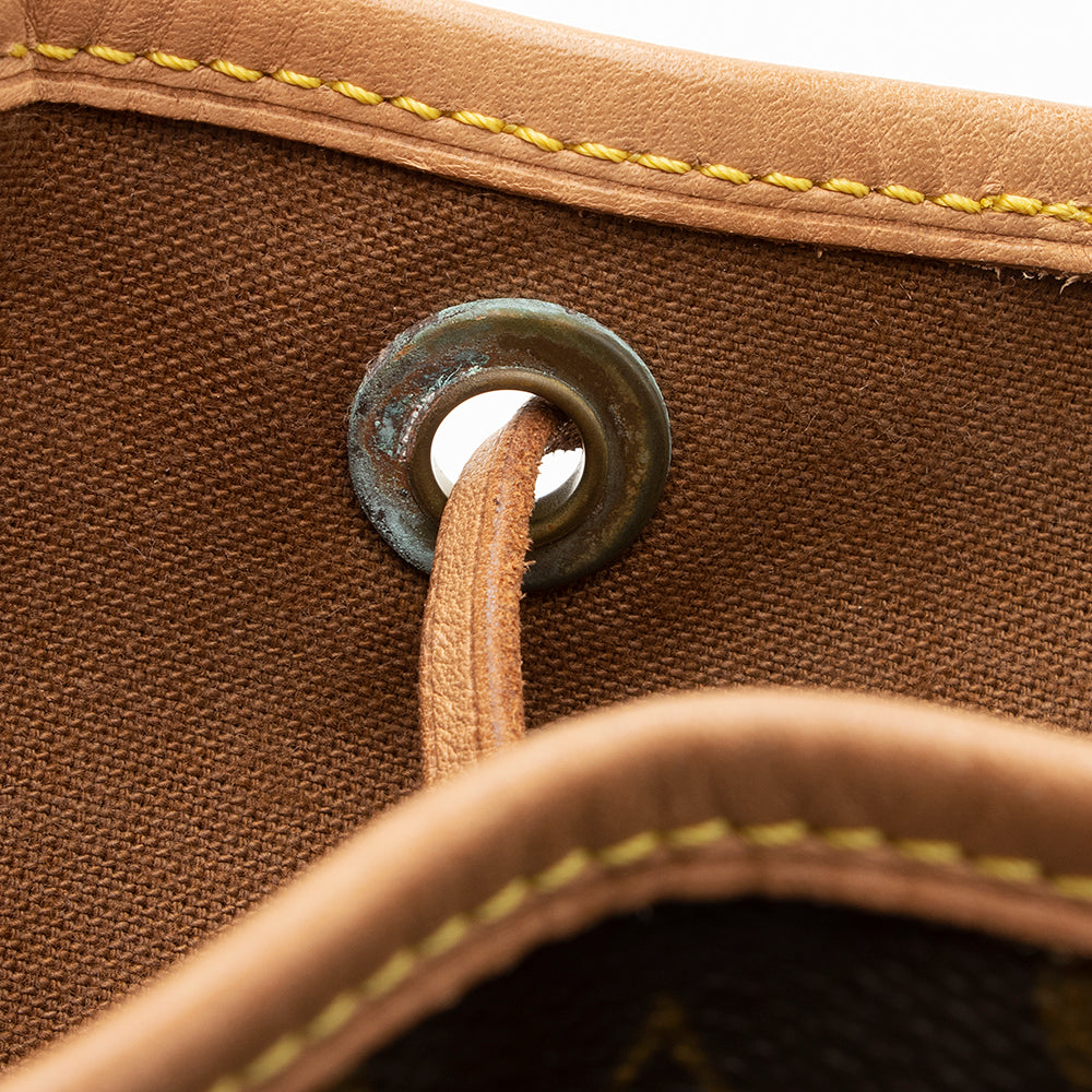Louis Vuitton Vintage Monogram Canvas Montsouris MM Backpack (SHF-18882) - Image 9