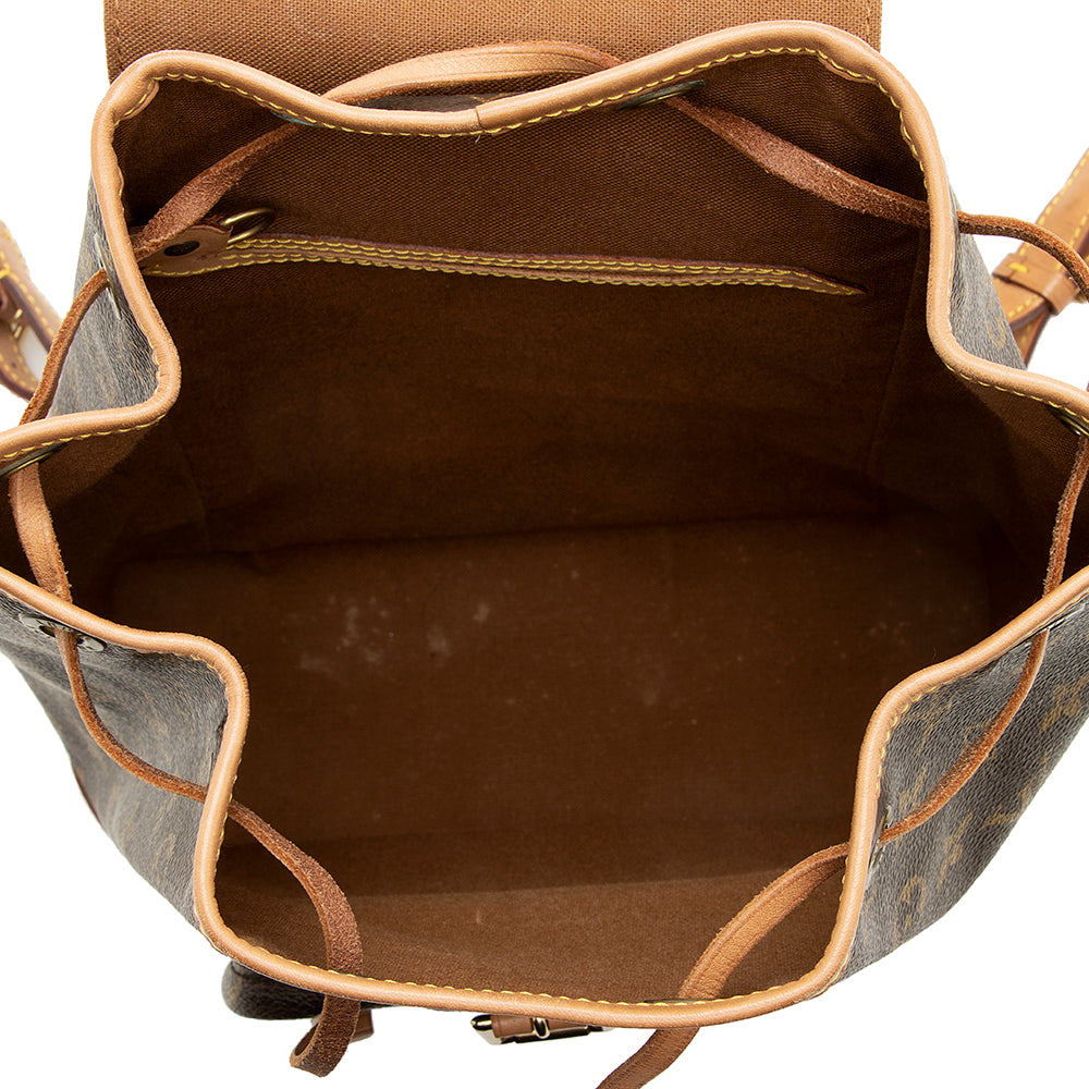 Louis Vuitton Vintage Monogram Canvas Montsouris MM Backpack (SHF-18882) - Image 6