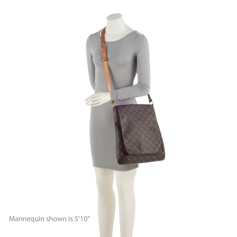 Louis Vuitton Vintage Monogram Canvas Musette Salsa GM Shoulder Bag (SHF-fNQlsd) - Image 4