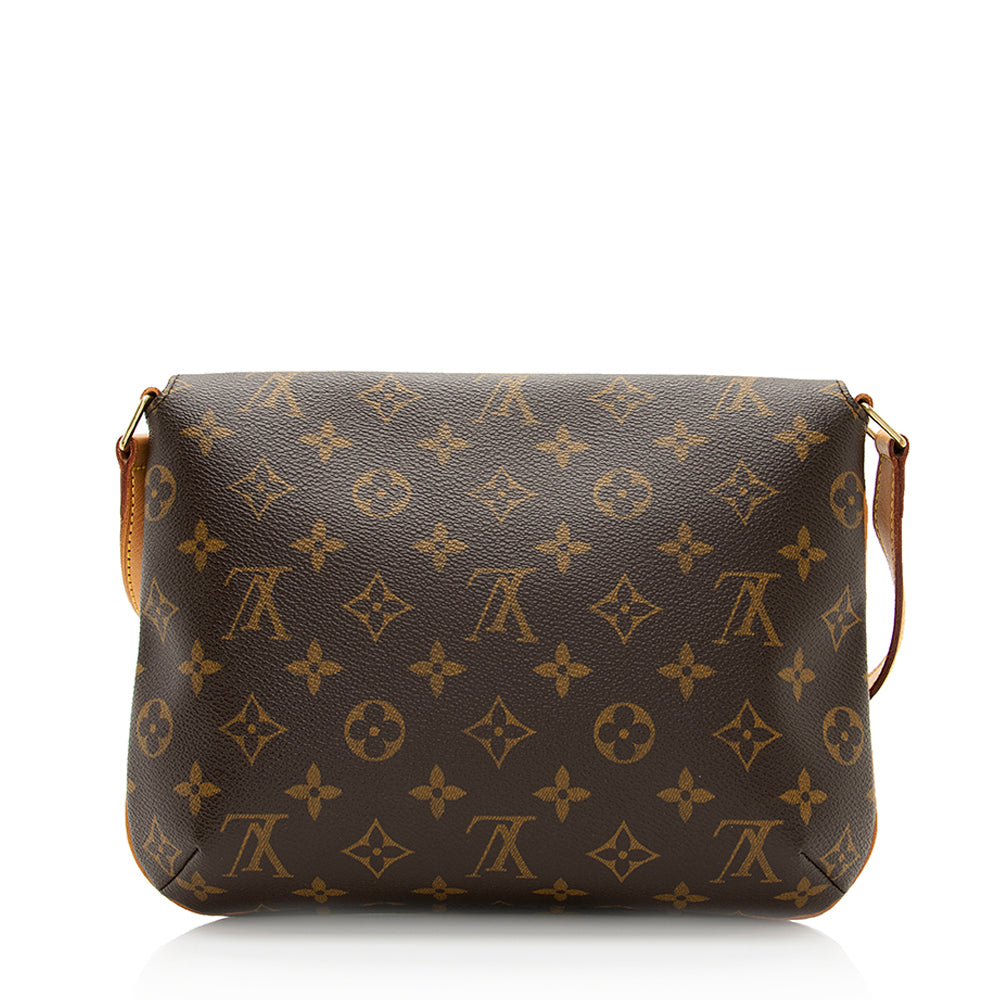 Louis Vuitton Vintage Monogram Canvas Musette Tango Shoulder Bag (SHF-187422) - Image 2