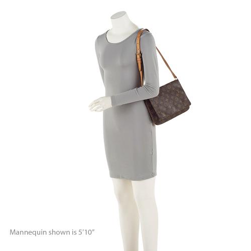 Louis Vuitton Vintage Monogram Canvas Musette Tango Shoulder Bag (SHF-20774) - Image 4