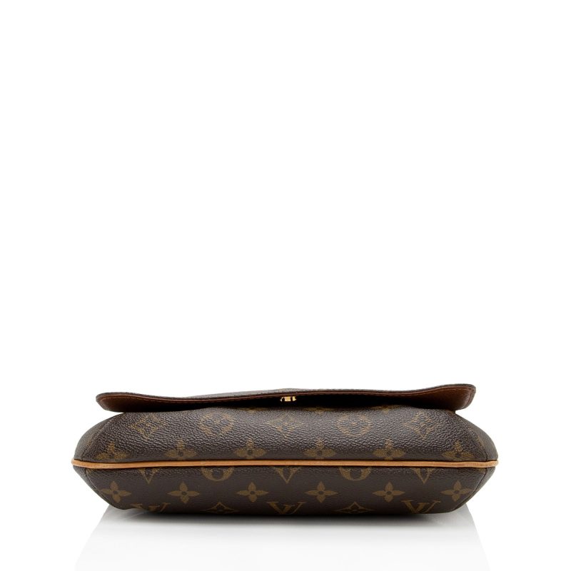 Louis Vuitton Vintage Monogram Canvas Musette Tango Shoulder Bag (SHF-SAbBw1) - Image 3