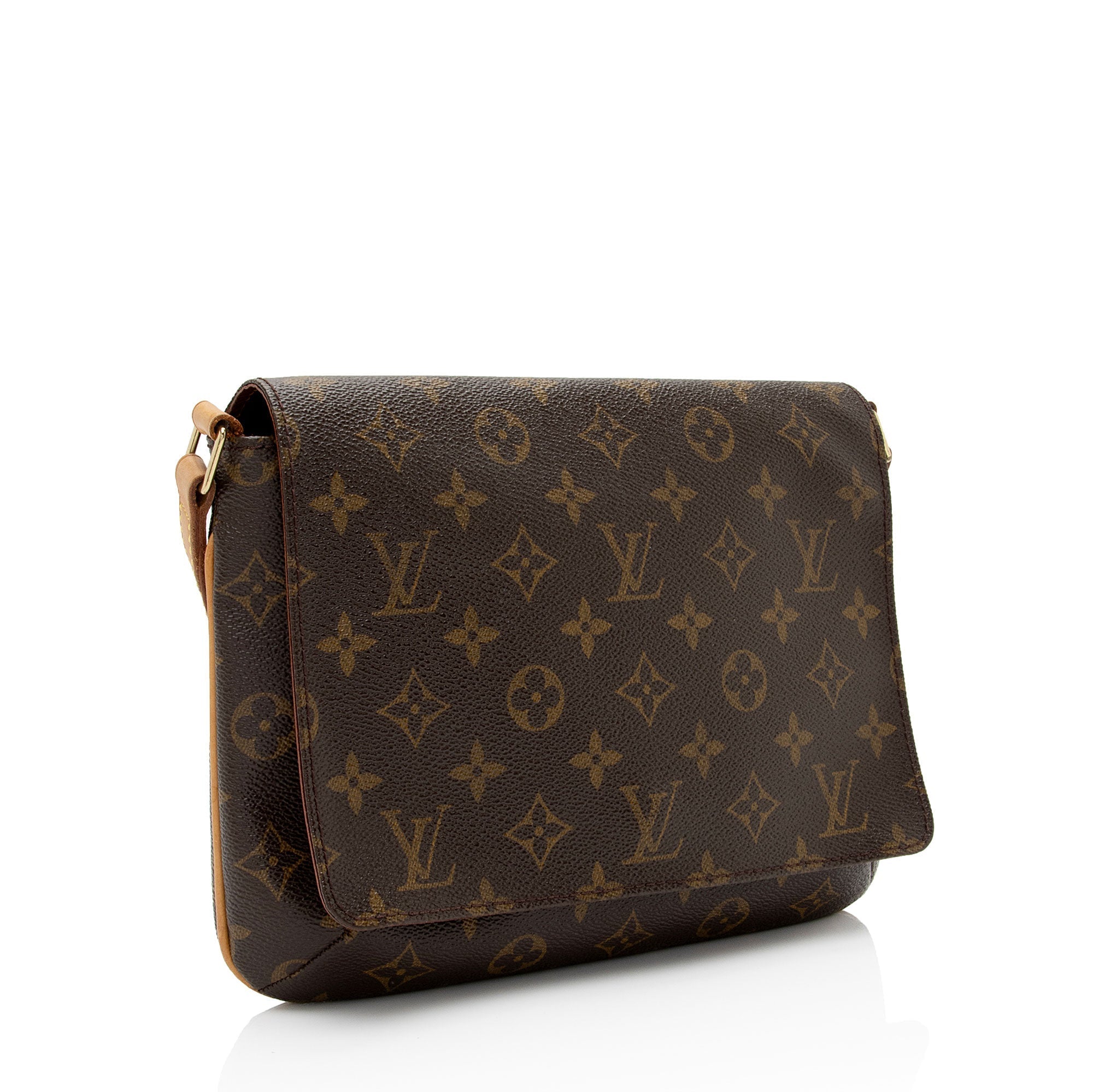 Louis Vuitton Vintage Monogram Canvas Musette Tango Shoulder Bag (SHF-SAbBw1)