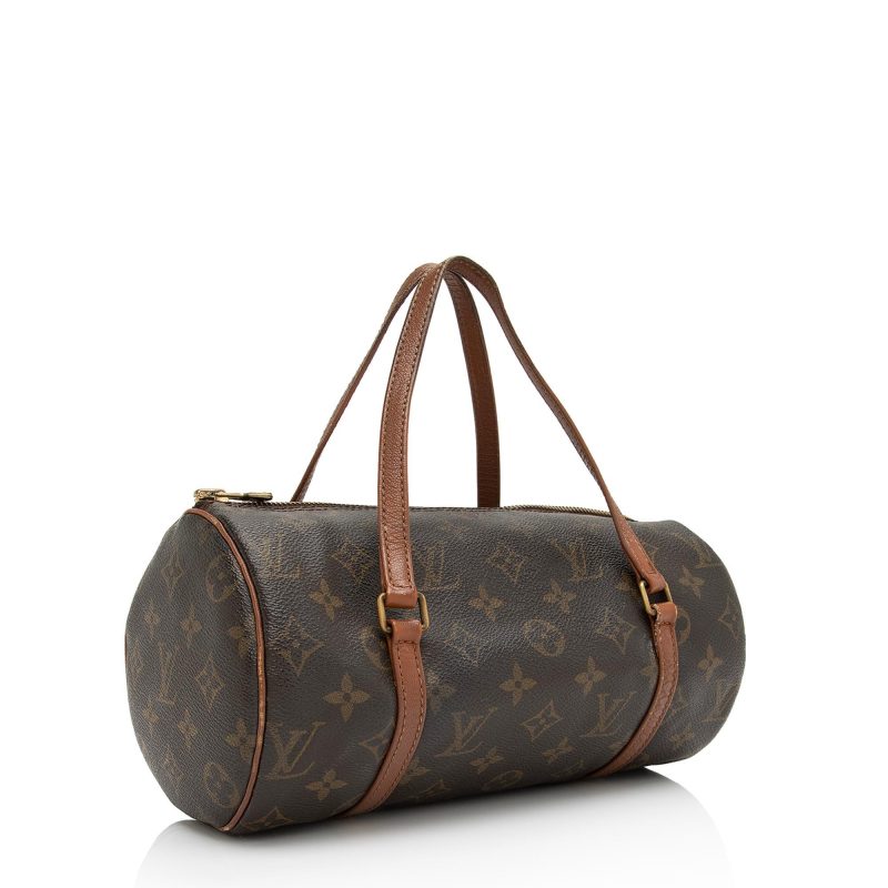 Louis Vuitton Vintage Monogram Canvas Papillon 26 Satchel - FINAL SALE (SHF-R3uOKz)