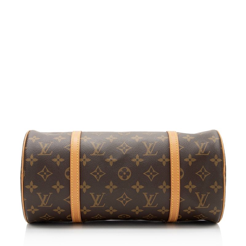 Louis Vuitton Vintage Monogram Canvas Papillon 30 Satchel (SHF-LL8yM5) - Image 3