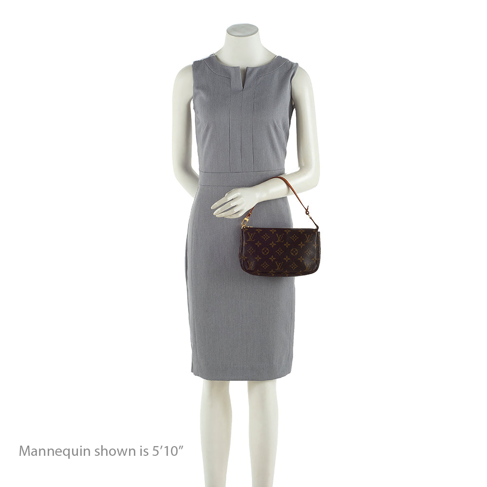 Louis Vuitton Vintage Monogram Canvas Pochette Accessoires (SHF-J5eGly) - Image 4