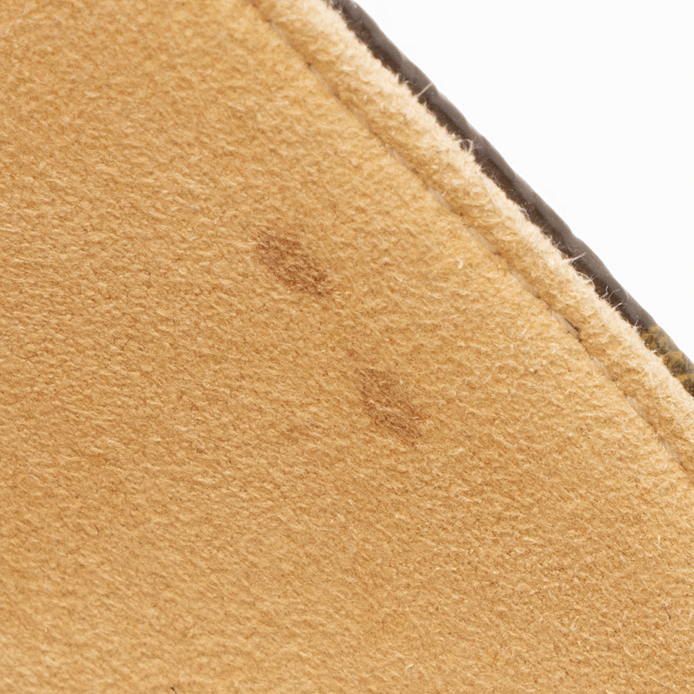 Louis Vuitton Vintage Monogram Canvas Pochette Twin GM Shoulder Bag (SHF-20796) - Image 9